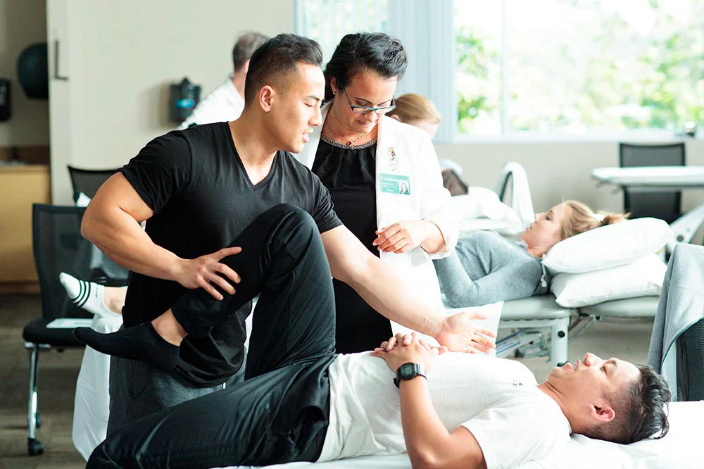 Person receiving Next Health Therapy
